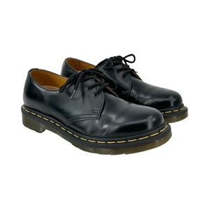 Dr Martens 1461 Black Smooth Leather Women’s Oxford Shoes sz 8